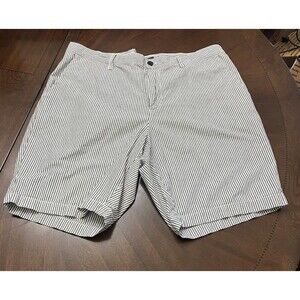 Michael Kors Striped Cotton Chino Shorts Men's sz 34